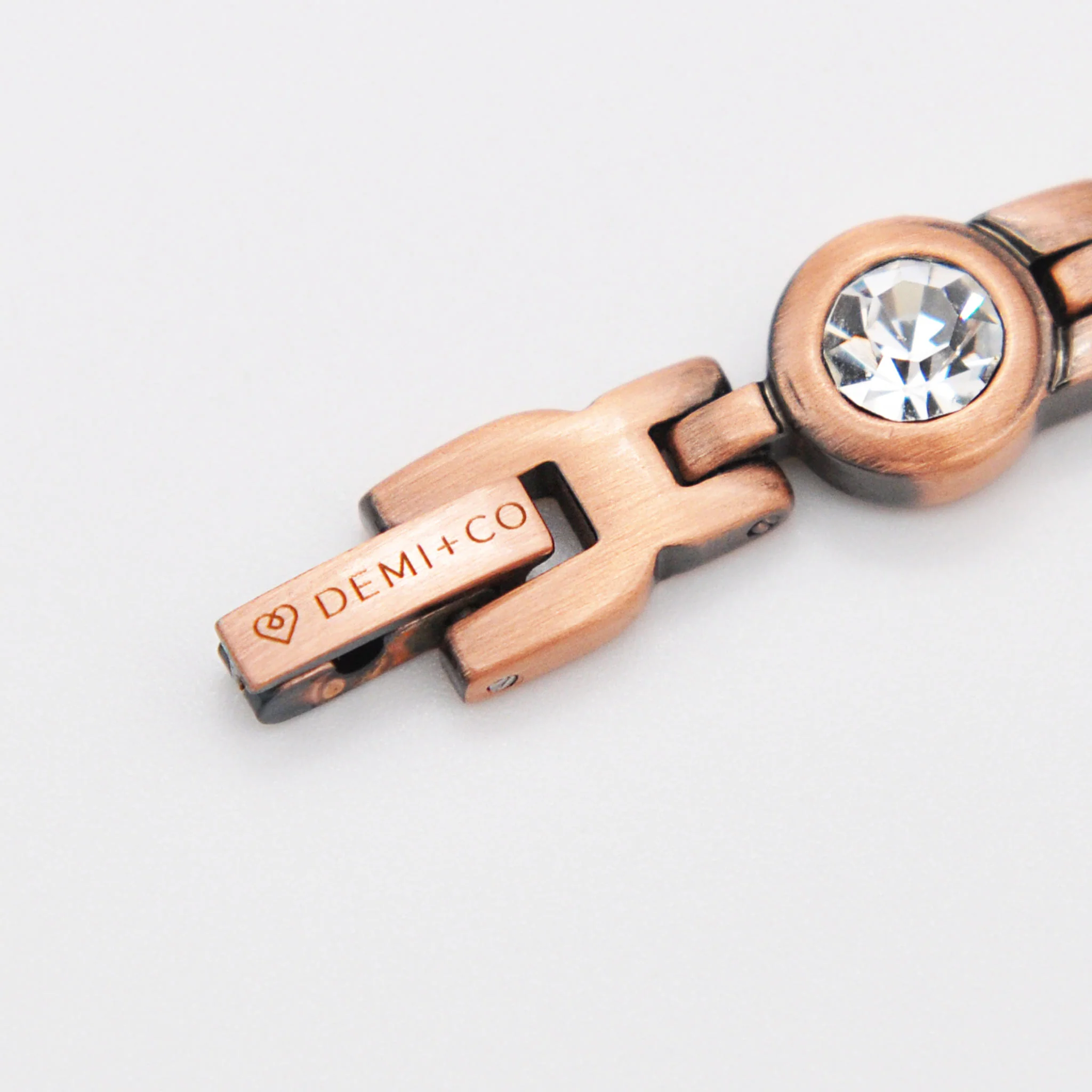 Natalie ladies copper magnetic bracelet - Image 3