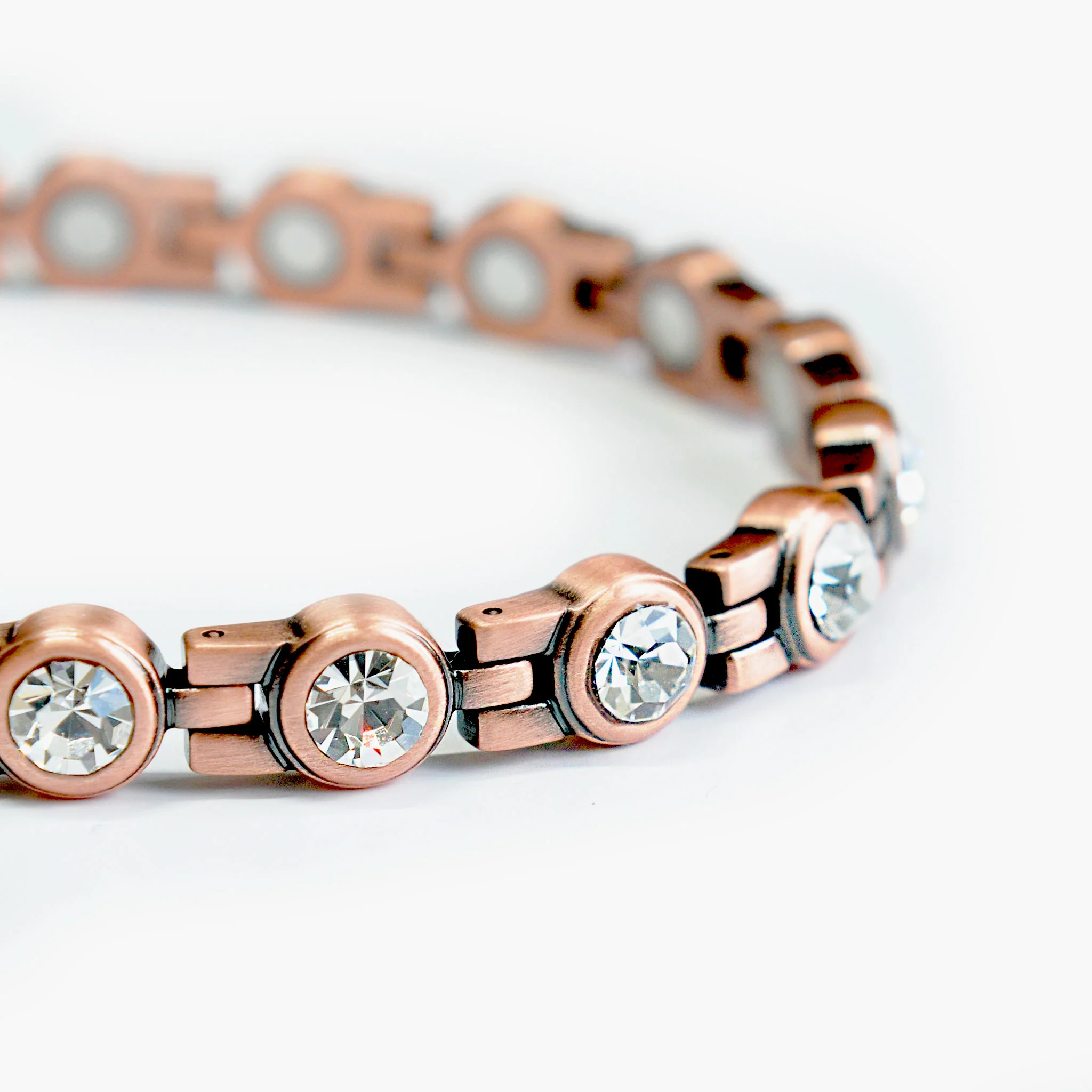 Natalie ladies copper magnetic bracelet - Image 6
