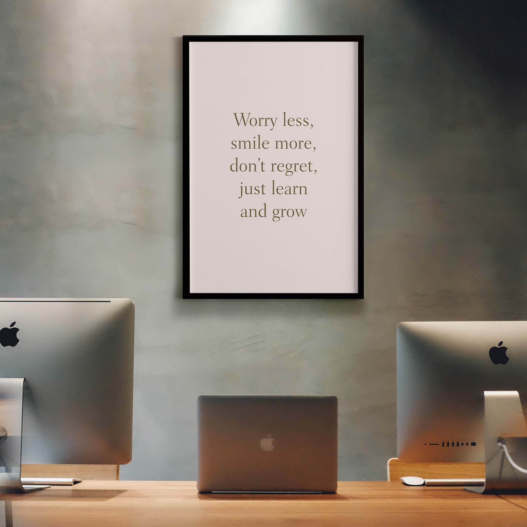 Worry less, smile more, don’t regret, just learn and grow - Image 6