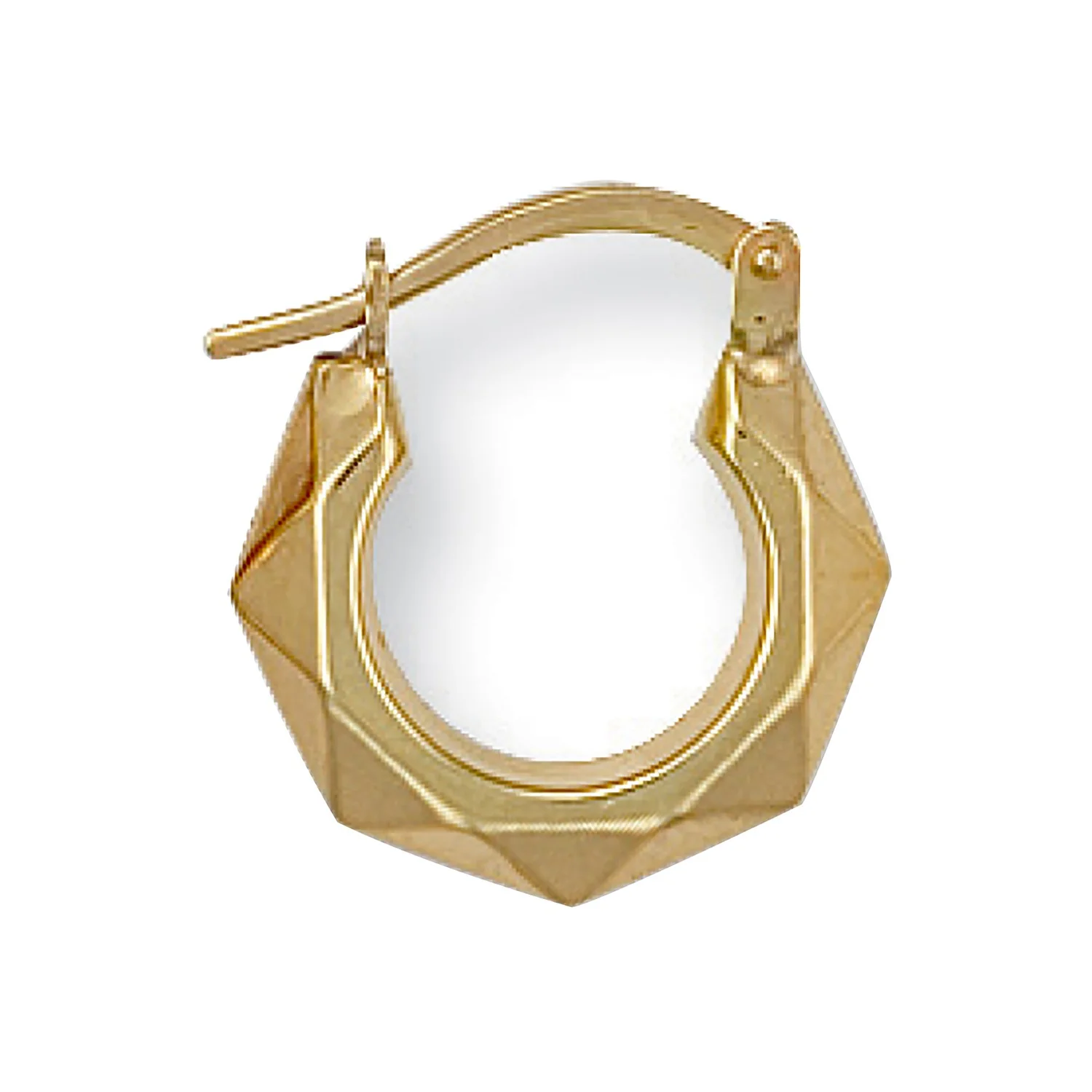 Yellow Gold Fancy Creoles
