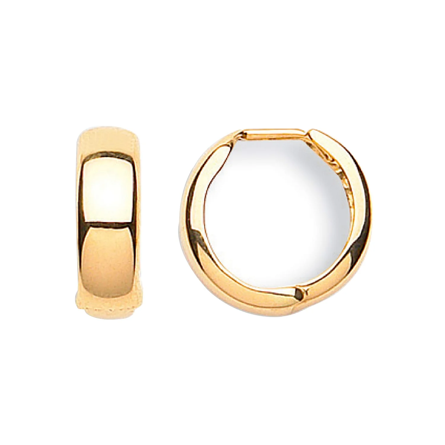 Yellow Gold 16mm Huggies