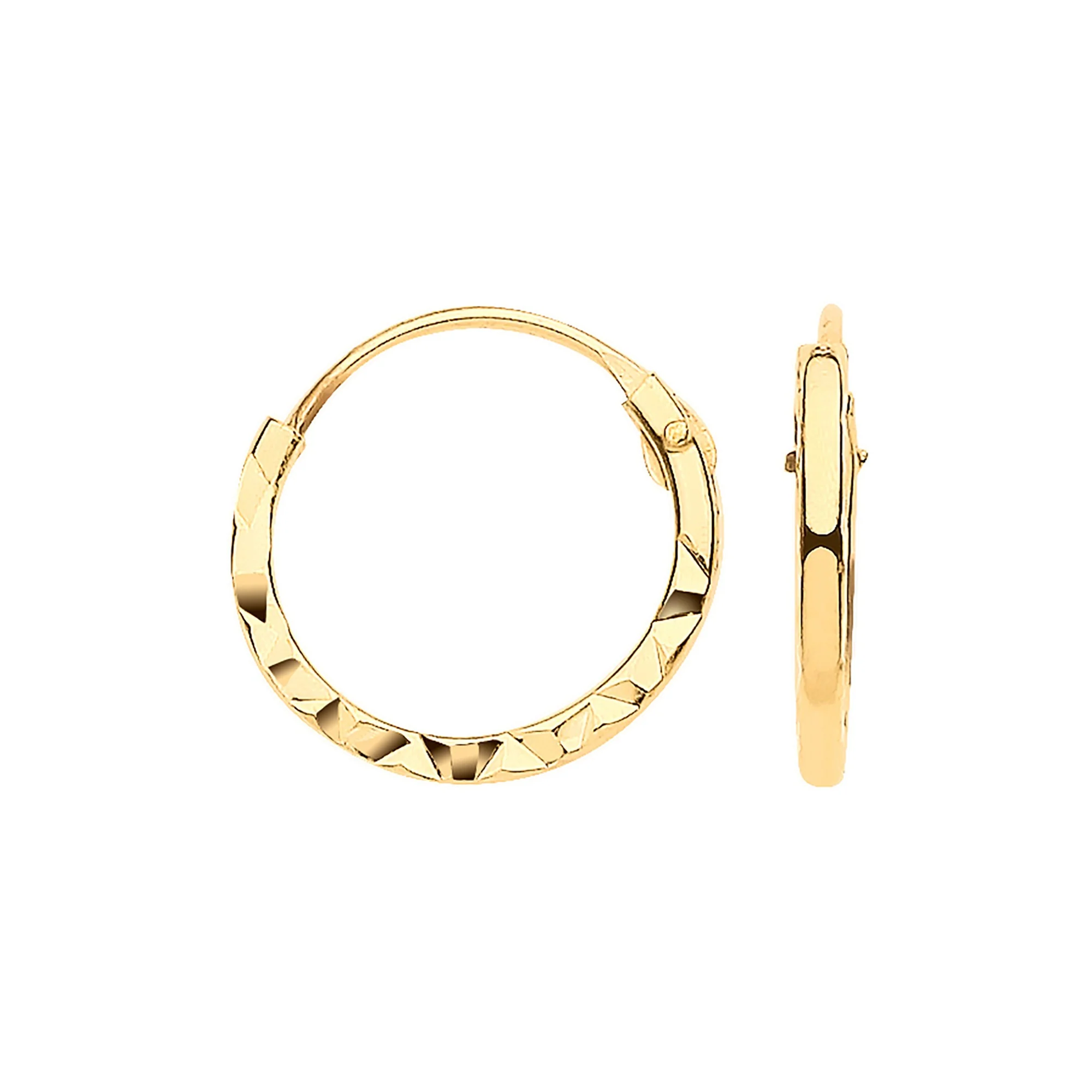 Yellow Gold 10mm D/C Sleepers