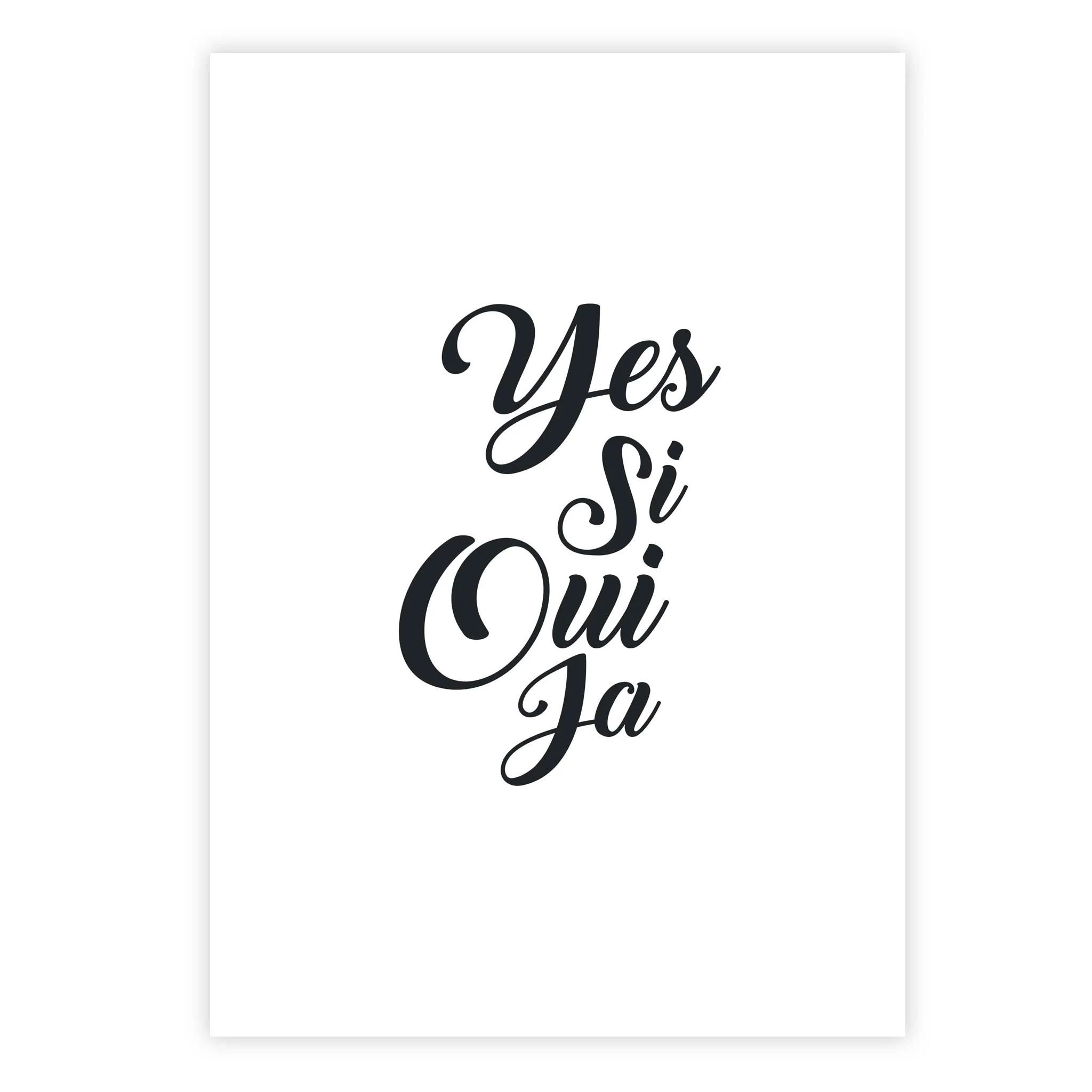 Yes Si Oui Ja