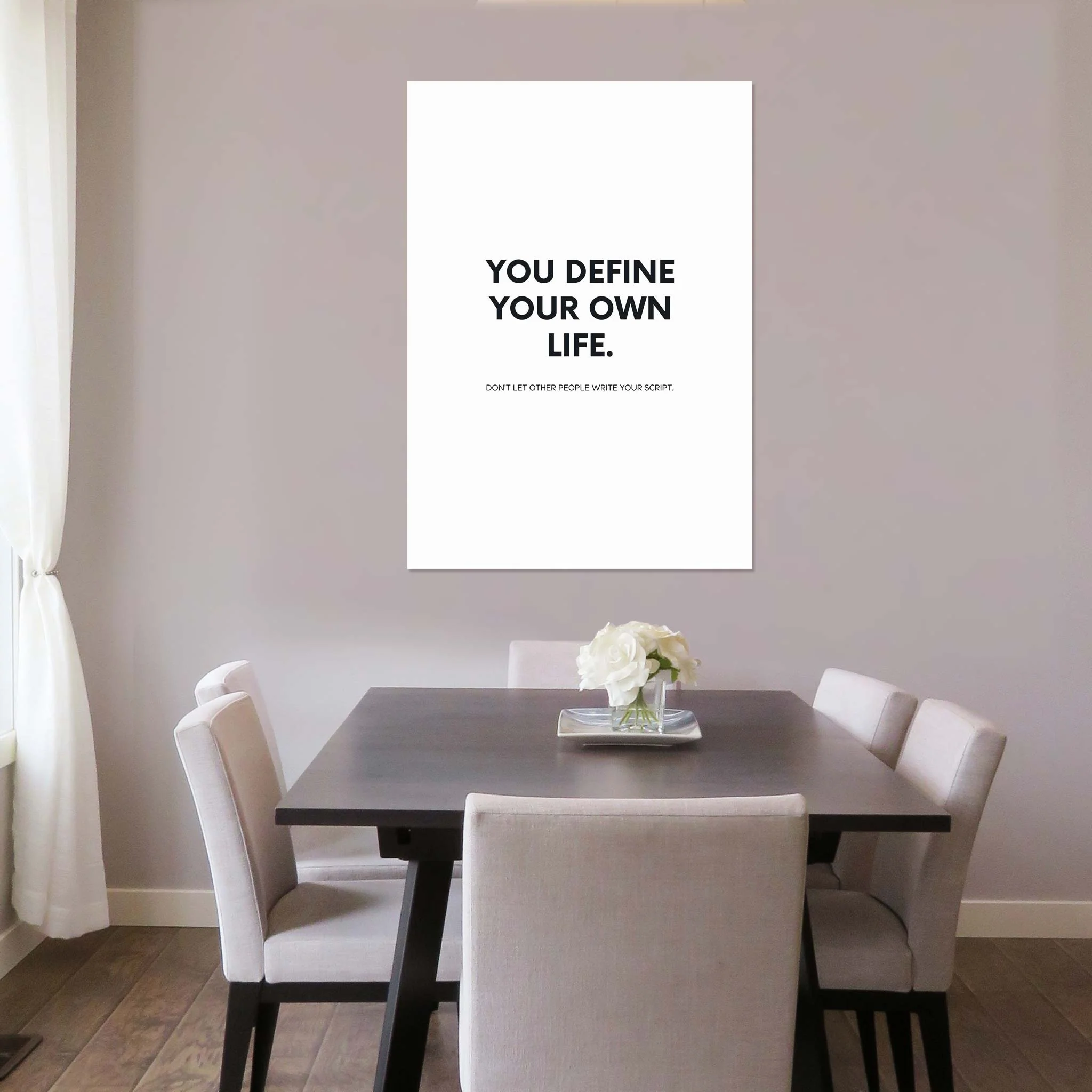 You define your own life. Don’t let other people write your script - Image 6